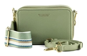 SEIDENFELT MANUFAKTUR Falun Svedala Crossbody Bag Umhängetasche Cool Sage / Gold