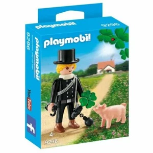 Playmobil® 9296 Schornsteinfeger mit vierblättrigem Kleeblatt - Neu - New - nuevo - Bild 1 von 1