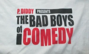 P. DIDDY Presents THE BAD BOYS OF COMEDY HBO (XL) Baseball Shirt - Picture 1 of 4