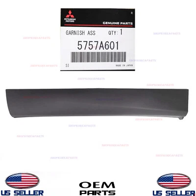 Genuine OEM Rear Door Lower Molding LEFT Driver Side 22-24 Mitsubishi Outlander - Image 1 of 2