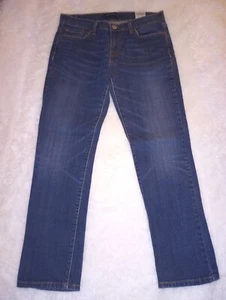 Levi's Blue Boyfriend Straight Leg Blue Jeans Sz 7 Womens (60/2) - Picture 1 of 6