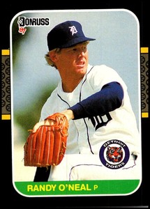1987 Donruss #584 Randy O'Neal NM-MT Tigers  ID:172799