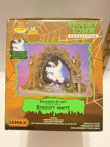 Lemax Spooky Town Collection Haunted Grove 2006 Light Up Ghost Cave Retired - Picture 1 of 11