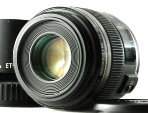 Near Mint Canon EF-S 60mm F/2.8 USM Macro Lens w/ Hood Fast Ship from Japan - Picture 1 of 13