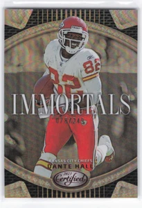 2023 Panini zertifiziert Dante Hall Immortals Bronze/249 Häuptlinge #I-15 - Bild 1 von 2