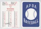 1995 Apba Baseball 1980 Season Reprint Alvis Woods Al Woods