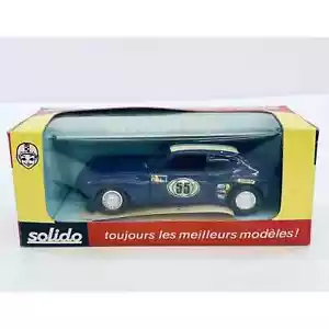 Vtg Solido Ford Capri Rallye Blue 1:43 Diecast Car #26 - Picture 1 of 13