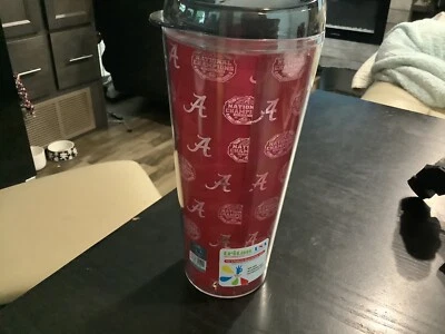 Alabama Natl Champion Crimson Tide 2020 Licensed Travel Mug Insulated 22oz - Image 1 of 4