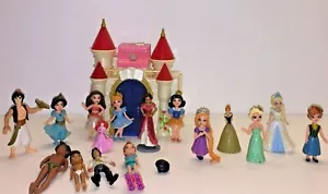 Disney Polly Pocket Die Schöne und das Biest Schloss 2009 Mattel & Prinzessin Figurenset - Bild 1 von 9