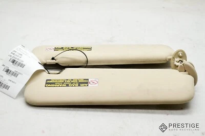 2007-2012 LEXUS ES350 SUN VISOR RIGHT & LEFT SET (BEIGE) OEM - Image 1 of 3