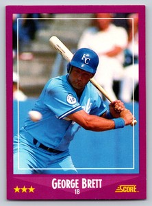1988  Score #11 George Brett Kansas City Royals