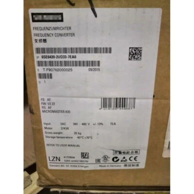 high quality Siemens 6SE6 430-2UD33-7EA0 6SE6430-2UD33-7EA0 Brand New, inverter - Image 1 of 3