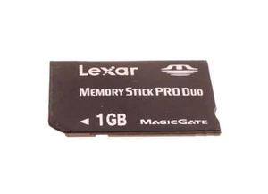 Lexar 1GB Memory Stick PRODuo memory card - Picture 1 of 2