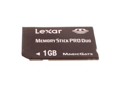 Lexar 1GB Memory Stick PRODuo memory card - Image 1 of 2