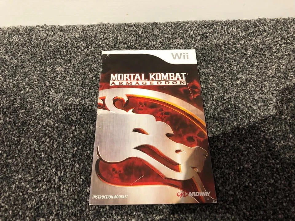 Mortal Kombat: Armageddon Manual Only - Image 1 of 1