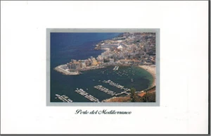 CARTOLINA SICILIA SICILY POSTCARD CASTELLAMARE DEL GOLFO VEDUTA AEREA - Imagen 1 de 1