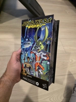 Figura de acción Star Wars Adventures The Black Series JAXXON 50 aniversario  Foto 1 de 2