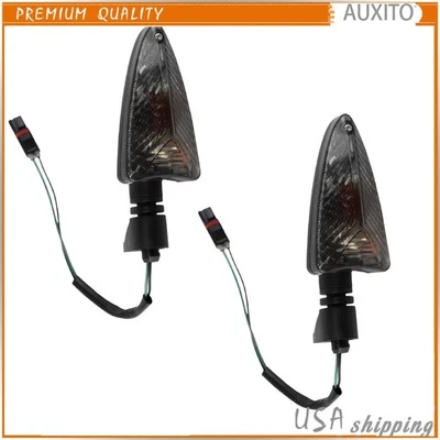 Par de luces indicadoras LED delanteras para BMW HP4 S1000R S1000RR S1000XR H Foto 1 de 4
