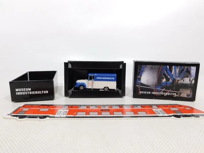 Bub H0 1:87 Modello Opel Blitz 20 Anni Museo Industriekultur Top + Box # - Immagine 1 di 4