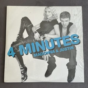 Madonna - 4 Minutes - USA Maxi Single Vinyl Sealed New - Picture 1 of 2