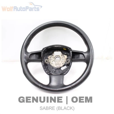 2005-2008 AUDI S4 - 3-Spoke Sport Steering Wheel 8P0419091BL - Image 1 of 4