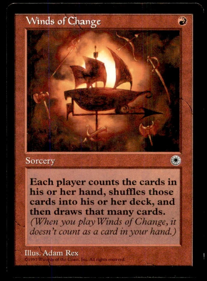 MTG Winds of Change LP Light Play Portal [1003] - Image 1 of 1