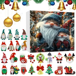 Gnome Advent Calendar 2025, 24 Day Christmas Advent Calendar New - Picture 1 of 15