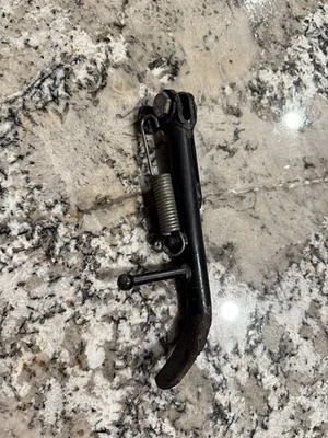 Yamaha YSR50 OEM Kick Side Stand With Spring And Hardware YSR 50 80 YSR80 - Image 1 of 4