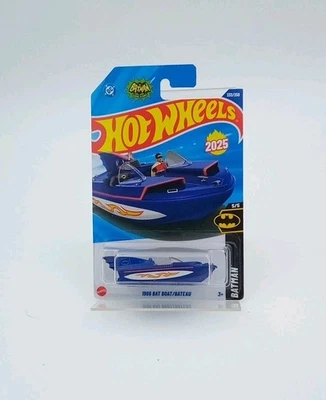 2025 Hot Wheels 1966 Bat Boat/Bateau  Batman 5/5 - Image 1 of 2