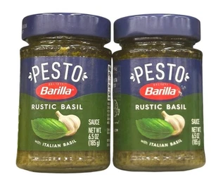 Pesto - Basilico Rustico - Barilla - 6,5 oz - 2 CONFEZIONI - Spedizione Gratuita - Foto 1 di 2