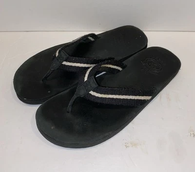 Sandalias polo Ralph Lauren para hombre 9-9,5 D negras Foto 1 de 4