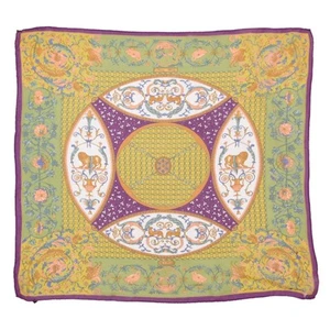 ETRO MILANO Einstecktuch Pocket Square Seide Silk Decori Vaticani #Menswear Lila - Imagen 1 de 11