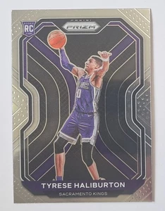 Tarjeta base de novato 2020-21 Panini Prizm baloncesto *TYRESE HALIBURTON* #262 RC MT - Imagen 1 de 3