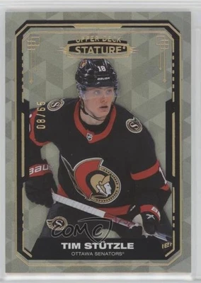 2021-22 Upper Deck Stature Design Variant /65 Tim Stutzle #36 - Image 1 of 2