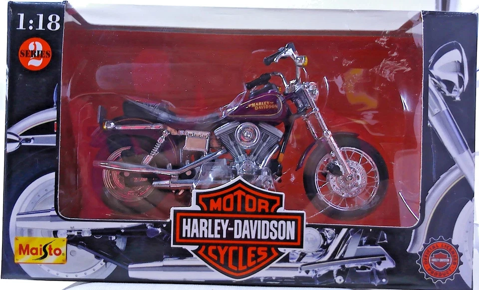 1998 Maisto Harley Davidson FXSTS Springer Softtail Motorcycle 1 18