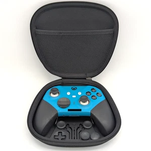 Xbox Elite Series 2 Controller w/ Case & Accessories (1797) Teal & Black Custom - Afbeelding 1 van 6