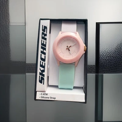 Nuevo Reloj Mujer Skechers SR6215W Cuarzo Multicolor Banda Goma 40mm. Deportivo Foto 1 de 4