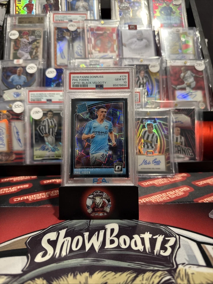 Panini Donruss Optic Black Velocity 2018 PSA 10 Foto 1 de 4