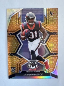 2022 Mosaic Dameon Pierce Honeycomb Prizm SP Rookie RC #324 Houston Texans - Bild 1 von 2