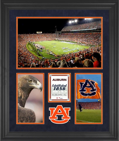 Tigers Jordan-Hare Stadium Framed 20x24 3-Opening Collage - Fanatics Cover