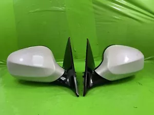 BMW 3 SERIES E92 E93 WING MIRRORS POWER FOLD WHITE 3 PINS RIGHT + LEFT 2005-2013 - Picture 1 of 24