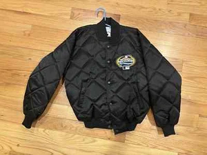 New York Yankees- Miami Marlins 2003 World Series MLB Majestic Jacket LG L - Picture 1 of 3