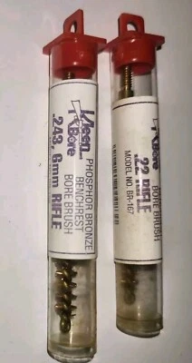 KLEEN BORE BRUSHES BRONZE .22 And .243/6mm NOS (B1) - Image 1 of 3