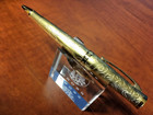 Cross Sauvage 2015 Year Of The Goat 23KT Heavy Gold Plate Ballpoint Pen