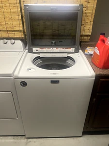Maytag® 4.7 Cu. Ft. White Top Load Washer - Picture 1 of 3