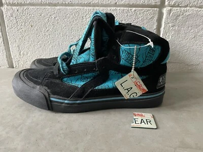Vintage LA Gear Skateboarding Shoes 1980s  High Tops Size 8 - Image 1 of 4