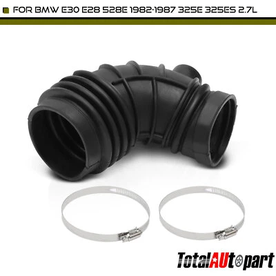 空气清洁进气管软管靴适用于宝马 325e 1984 - 1987 528e E30 E28 1982 - 1987 — 第 1/4 张图片