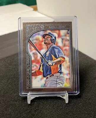 Chris Carter 2015 Topps Gypsy Queen framed 247 Houston Astros 431/499 - Image 1 of 2