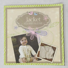 APPALCHIAN Babyjacke Kit - enthält alles, was Sie brauchen! cremefarbenes Garn 2 Stränge
