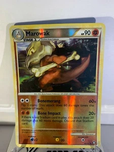 Pokémon JCC Marowak 44/102 Holo Inverso Poco Común HS Triunphant LP - Imagen 1 de 2